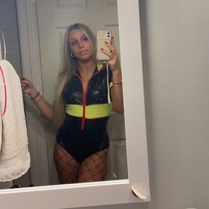 Fashion Nova Fire Fighter Halloween Costume One Piece Bodysuit